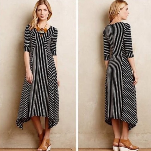 Anthropologie Dresses & Skirts - Anthropologie Saturday Sunday Stripe Midi Dress